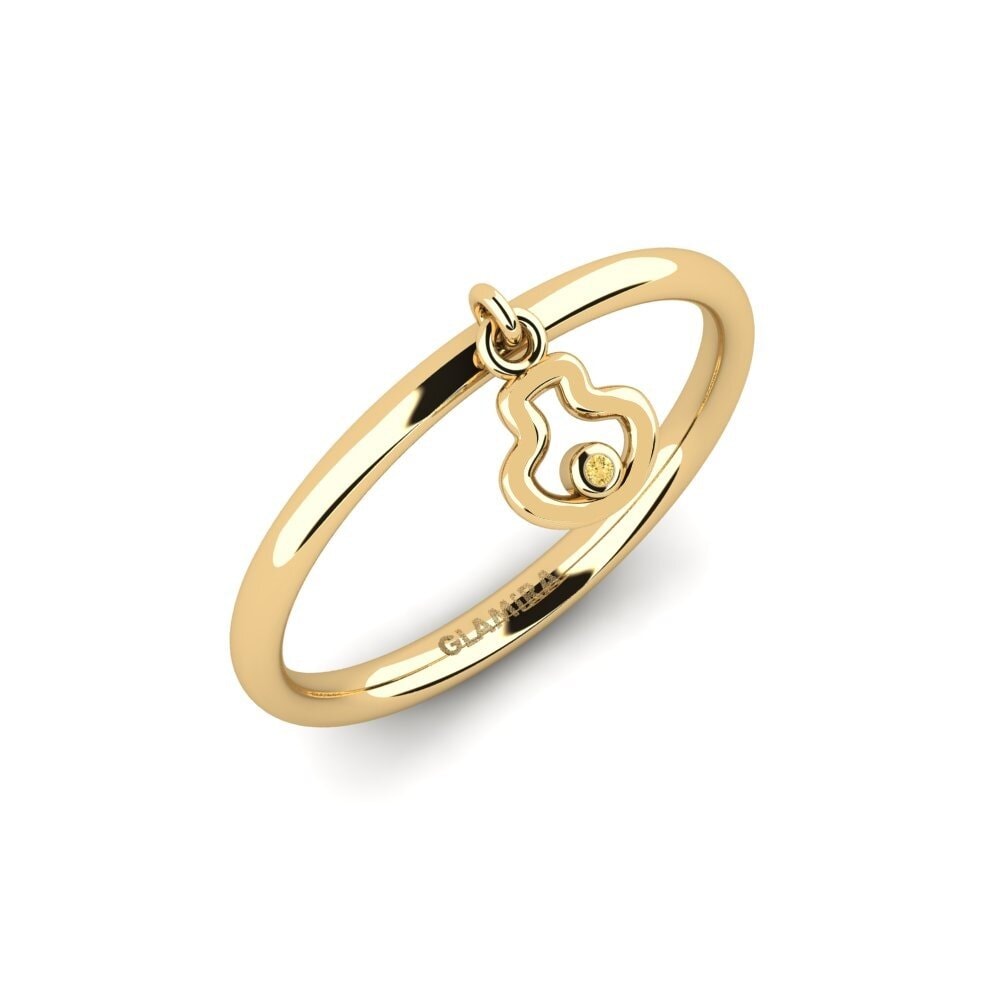 Yellow Diamond Ring Taroter