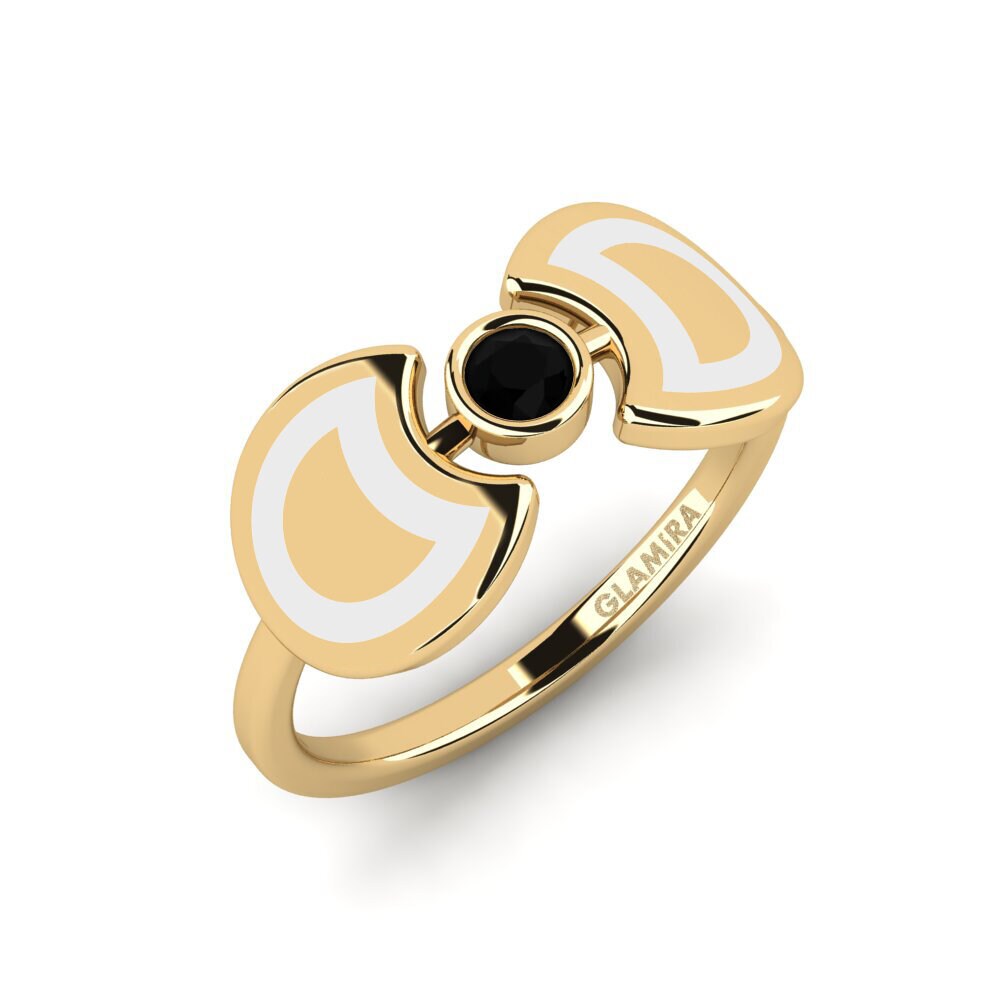 Schwarzer Onyx Ring Lizbethor
