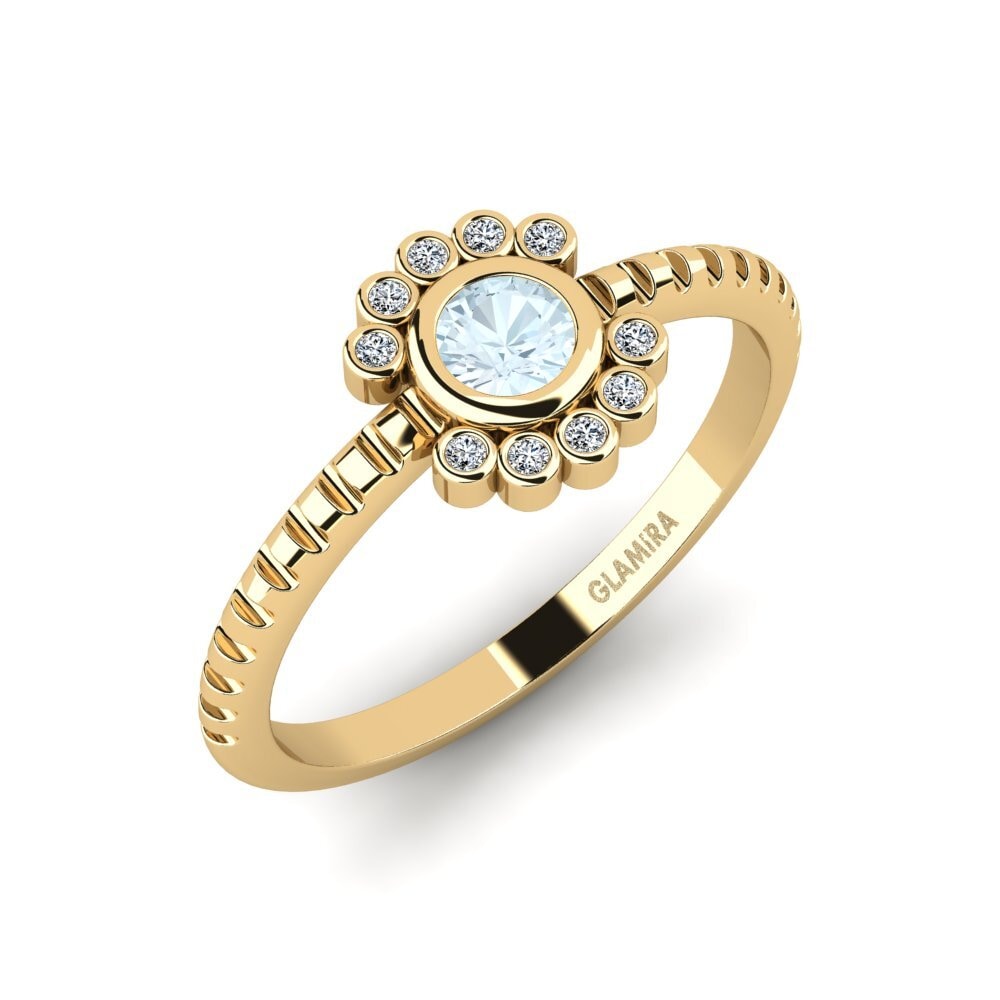 Aquamarine Engagement Ring Magaz