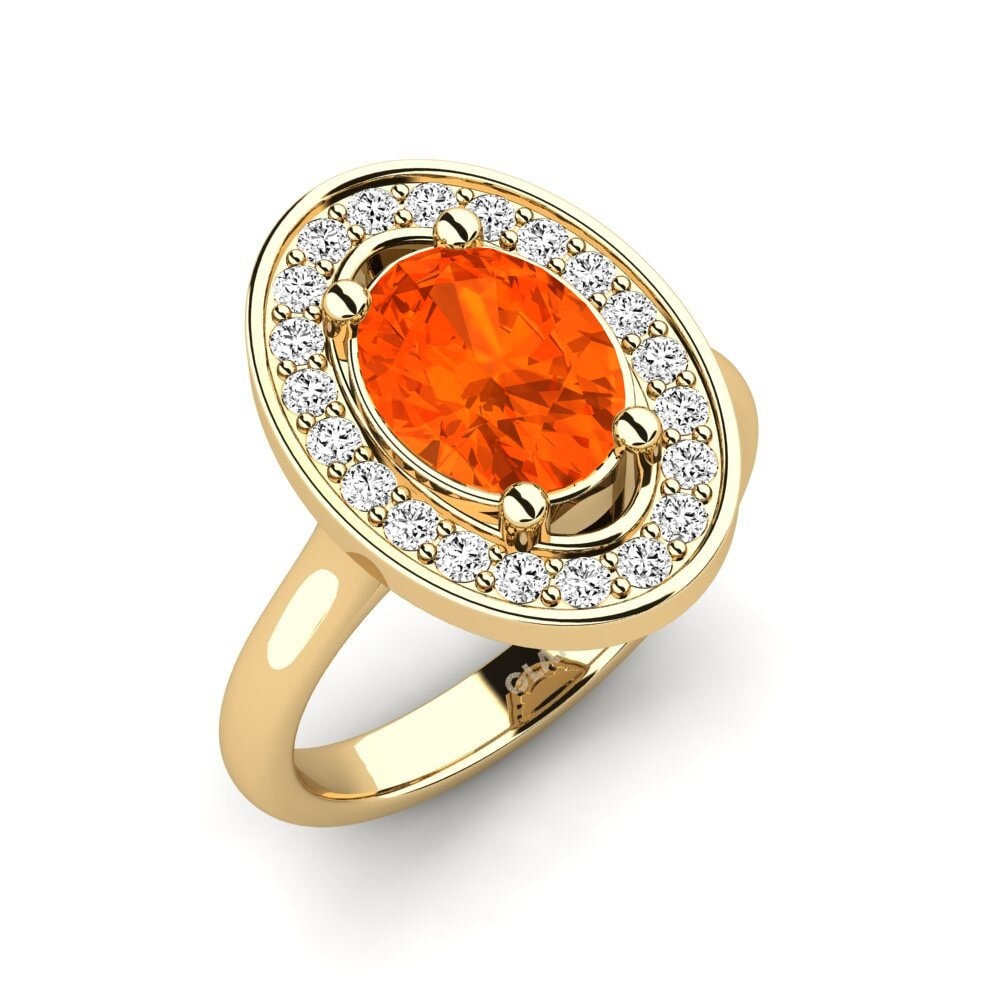 Fire-Opal Engagement Ring Olpeamse