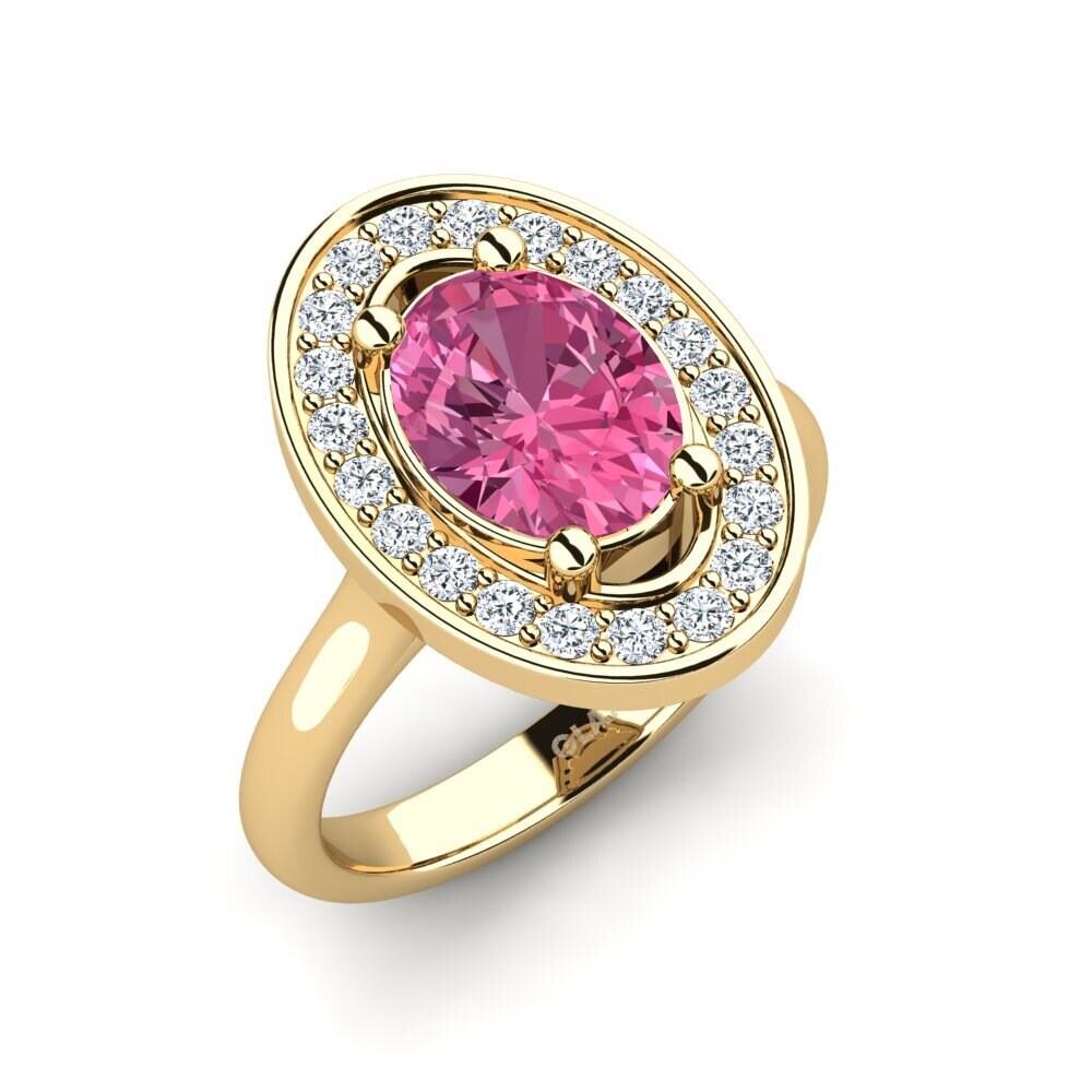 Pink Tourmaline Engagement Ring Olpeamse