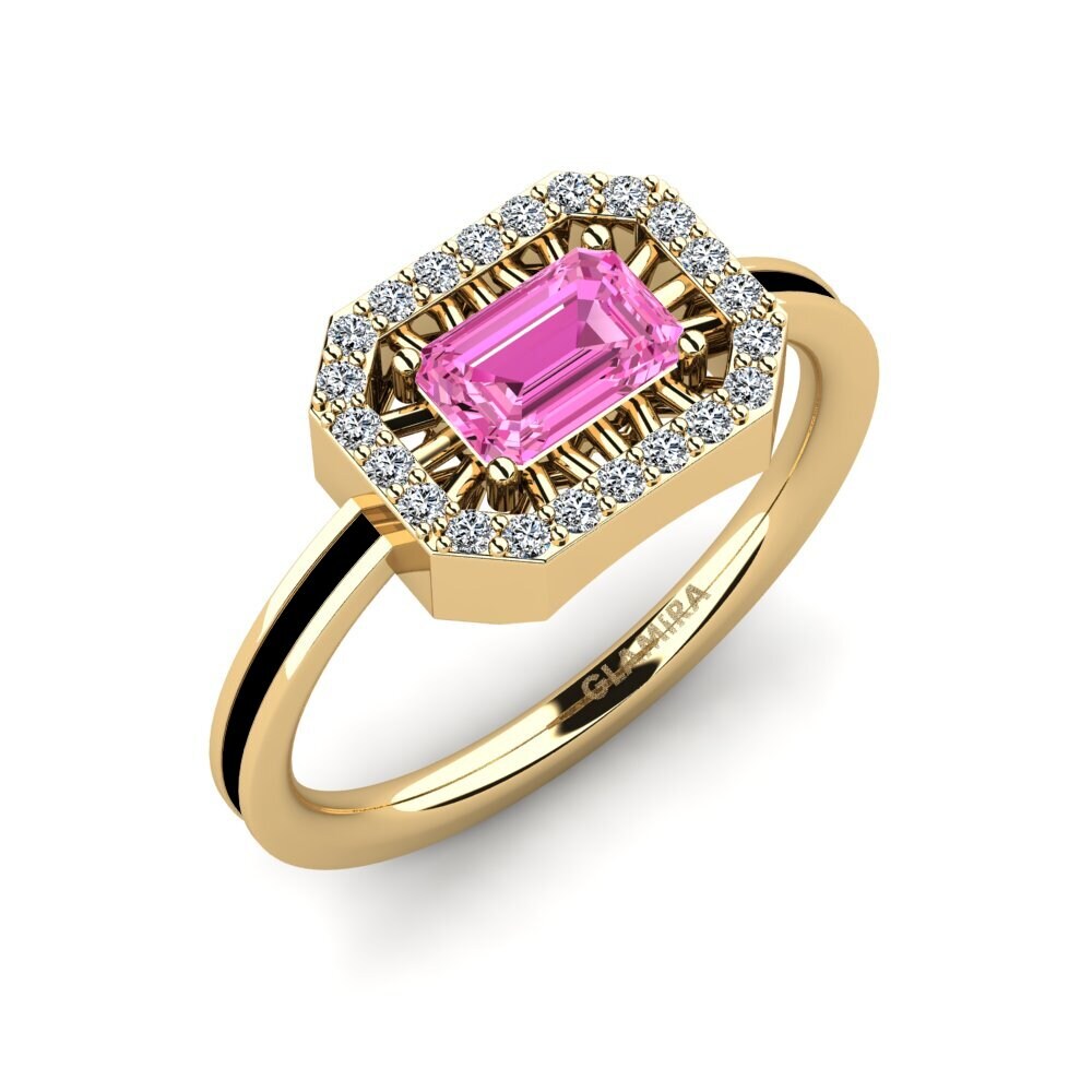 Pink Topaz Ring Owroni