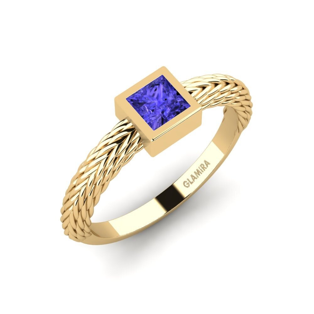 Tanzanite Bague de fiançailles Parahha