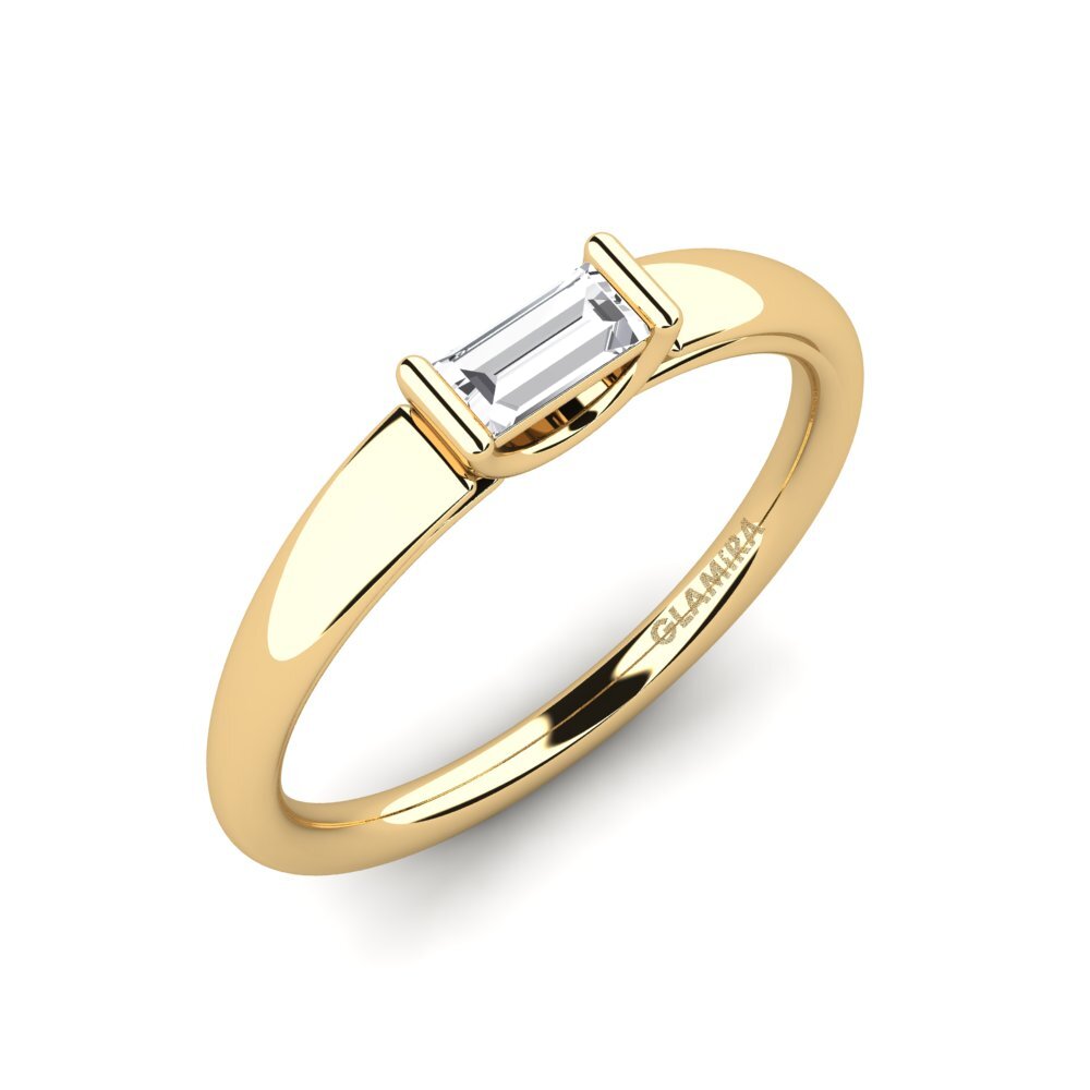 Weißer Saphir Ring Parsal