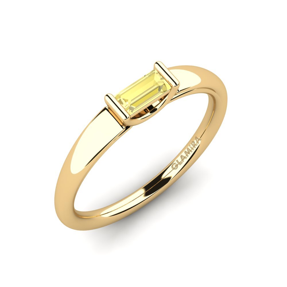 Yellow Sapphire Ring Parsal
