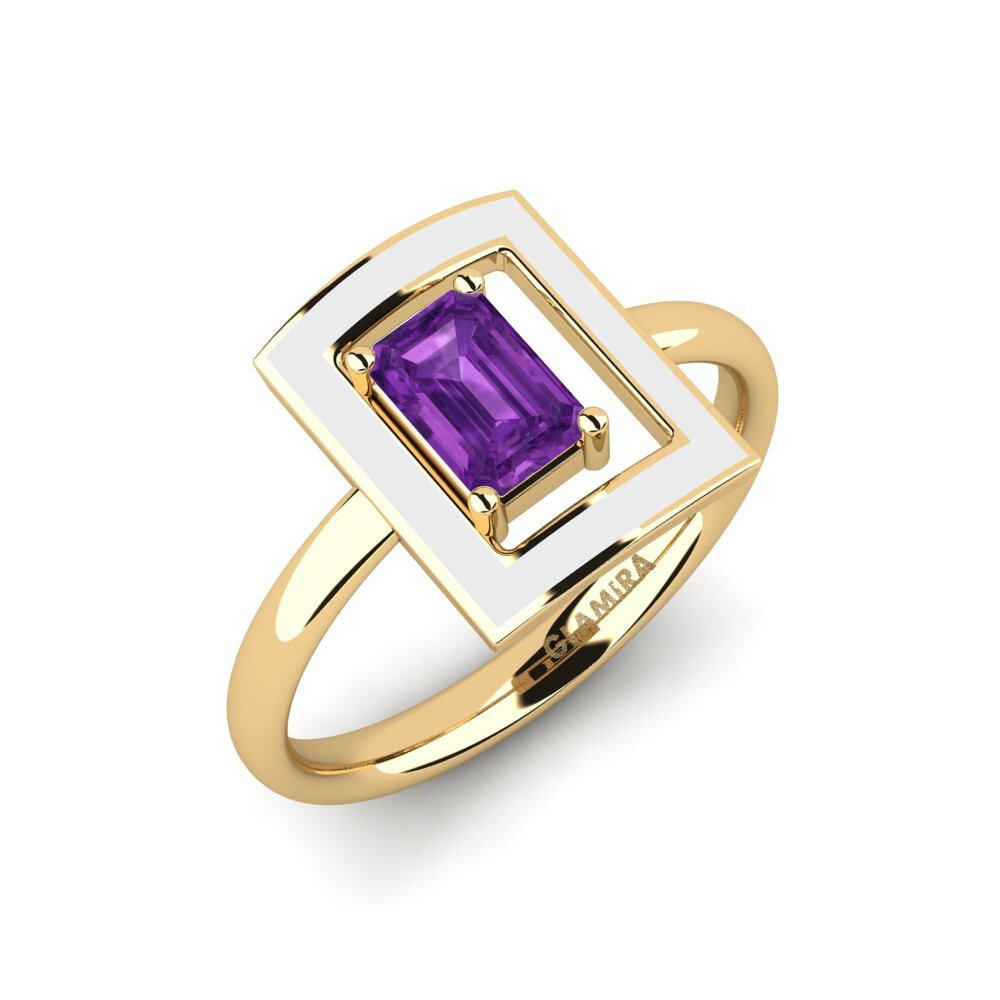Amethyst Ring Roble
