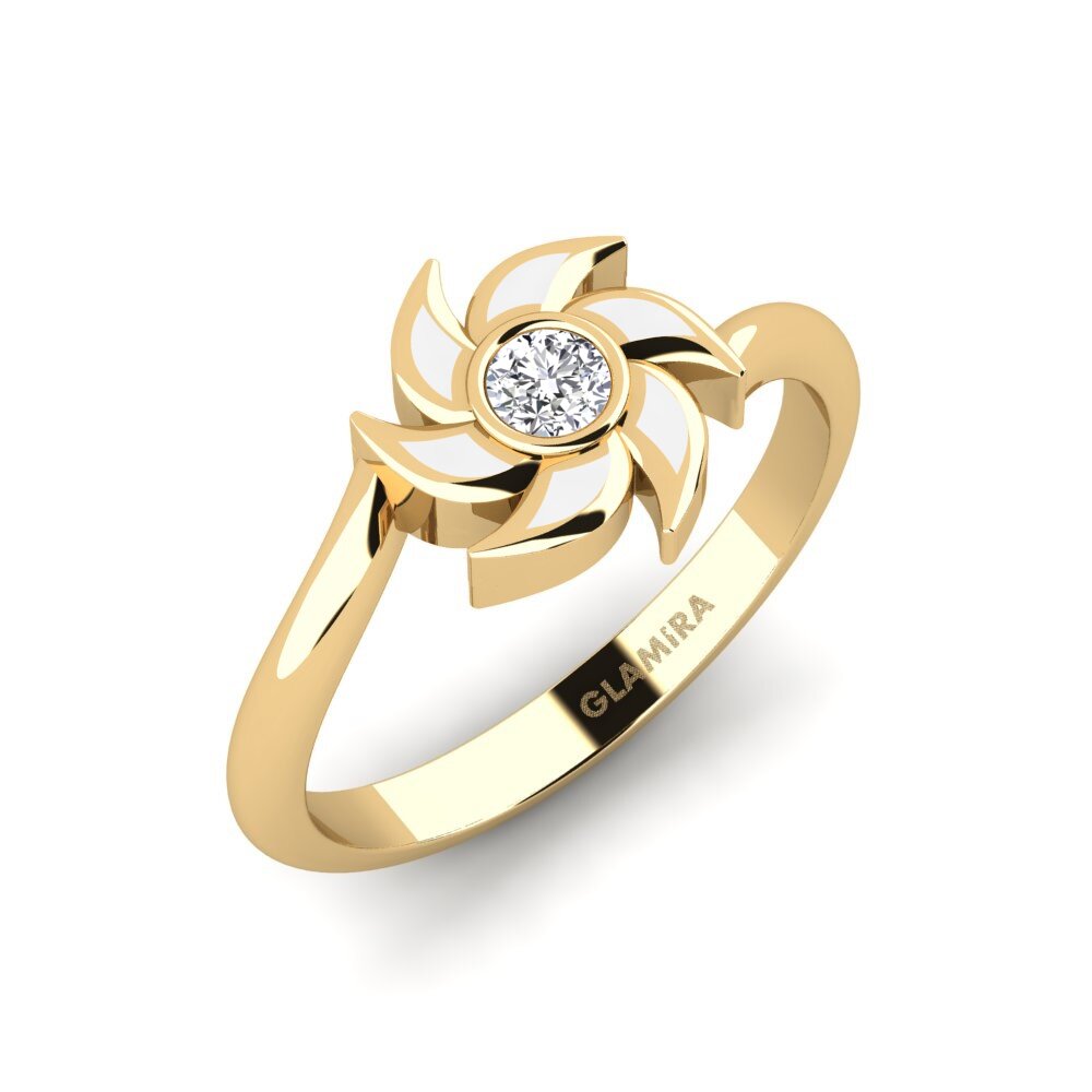 Moissanit Ring Unspread