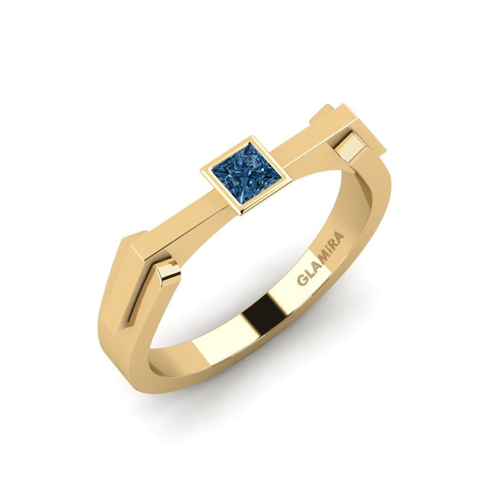 Blue Diamond Engagement Ring Uttge