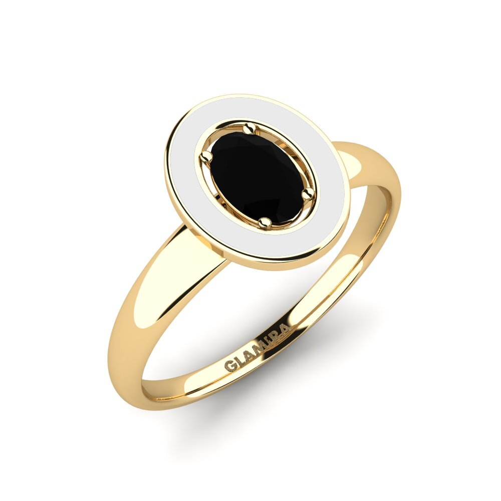 Schwarzer Onyx Ring Wuchang