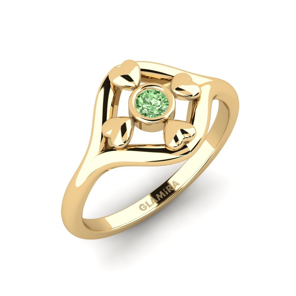 Diamante Verde Anillo Yboiveth