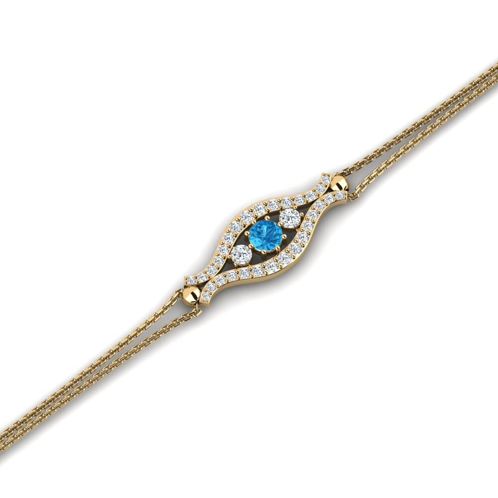 Blue Topaz Women's Bracelet Alvins