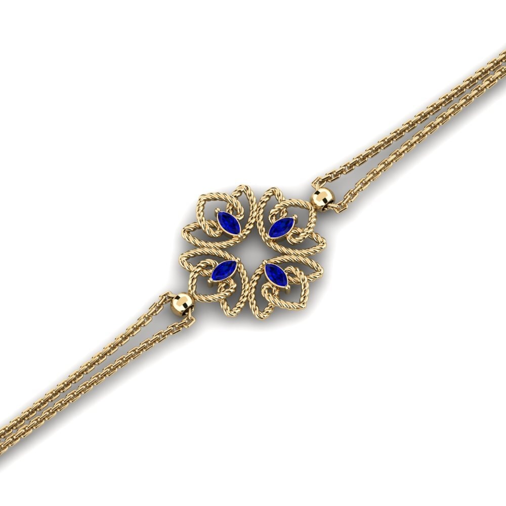 Marquise Sapphire Women's Bracelet Ejwells