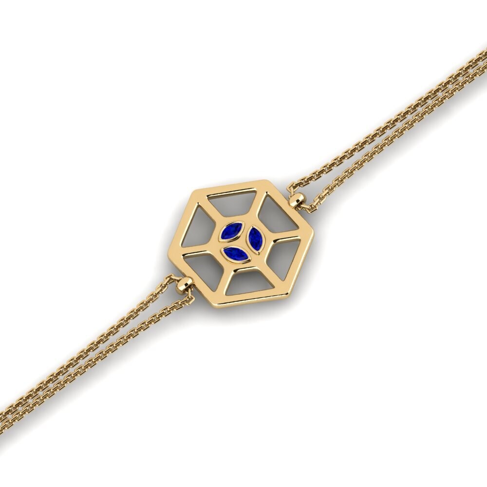 Marquise Sapphire Women's Bracelet Elaniuqniuqs