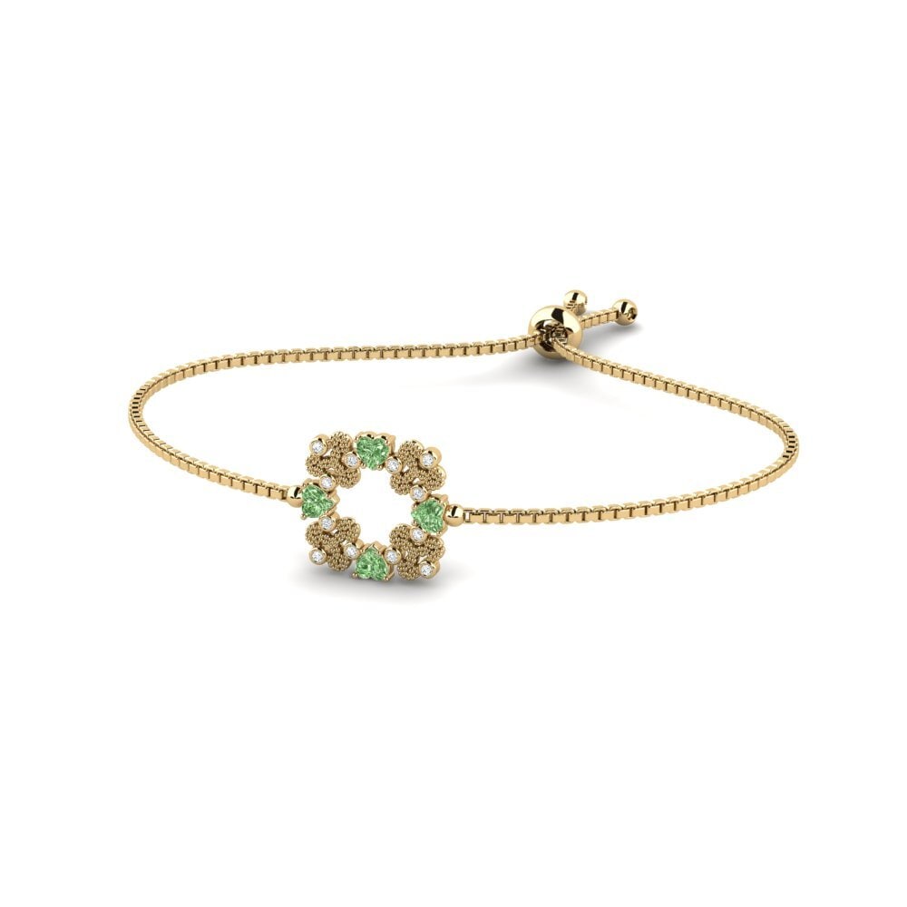 Green Diamond Women's Bracelet Excumb