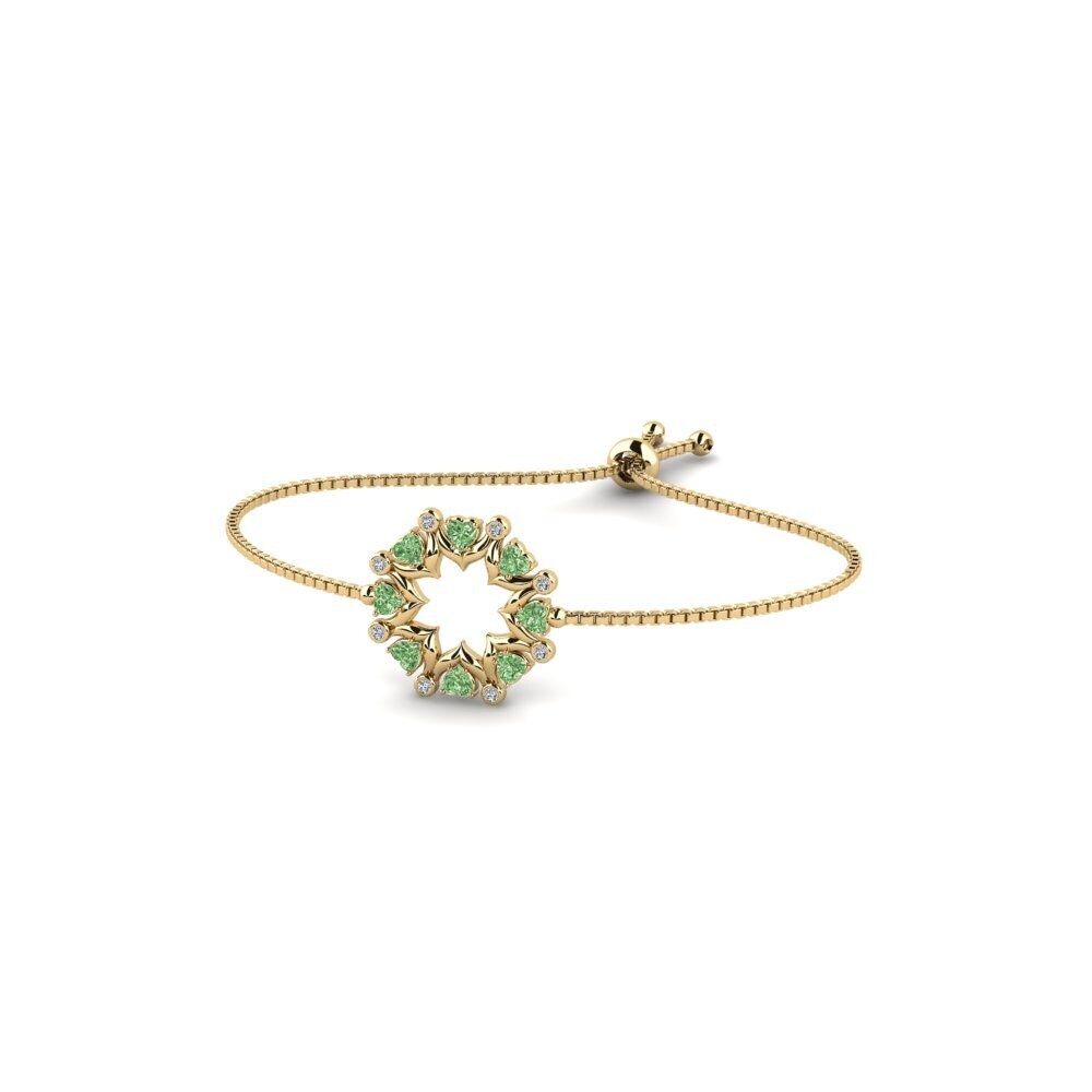 Green Diamond Women's Bracelet Expl