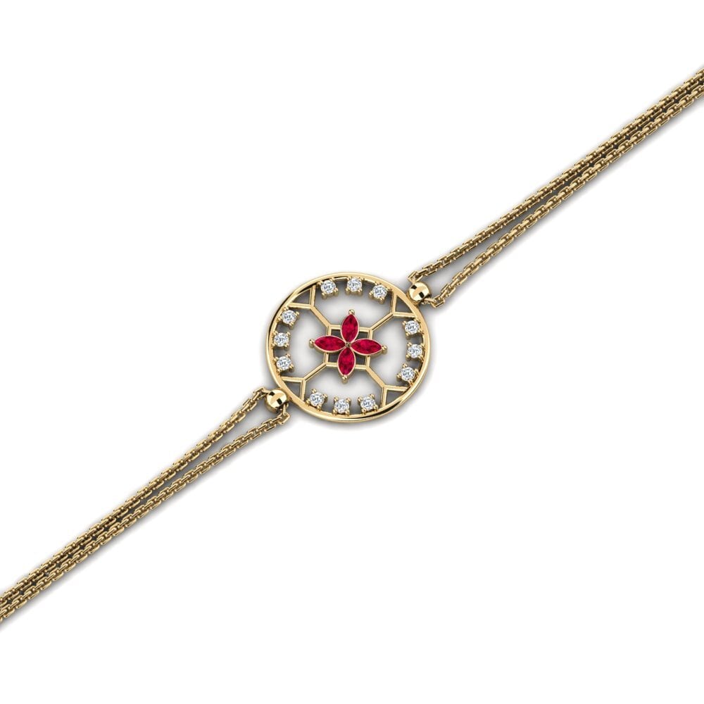 Marquise Ruby Women's Bracelet Fastocalima