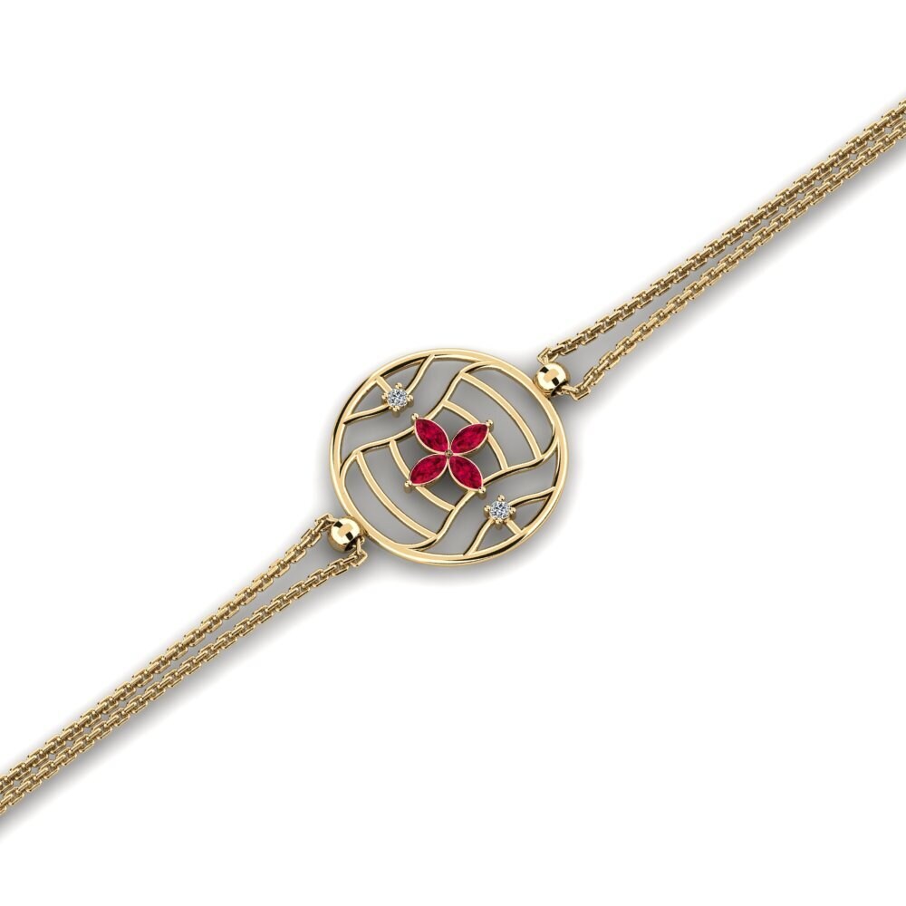 Marquise Ruby Women's Bracelet Fastocan