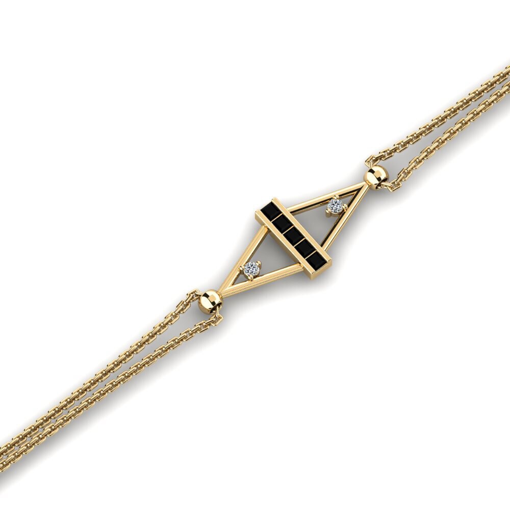 Princess Black Diamond Women's Bracelet Ydesc