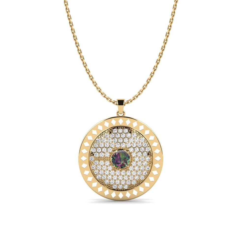 Mystic Topaz Women's Pendant Alatopi