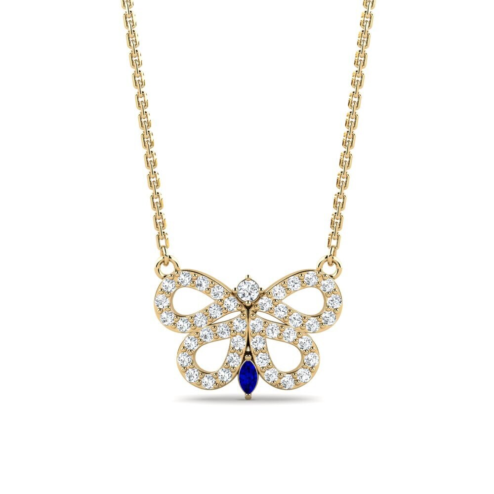 Sapphire Women's Necklace Arboin