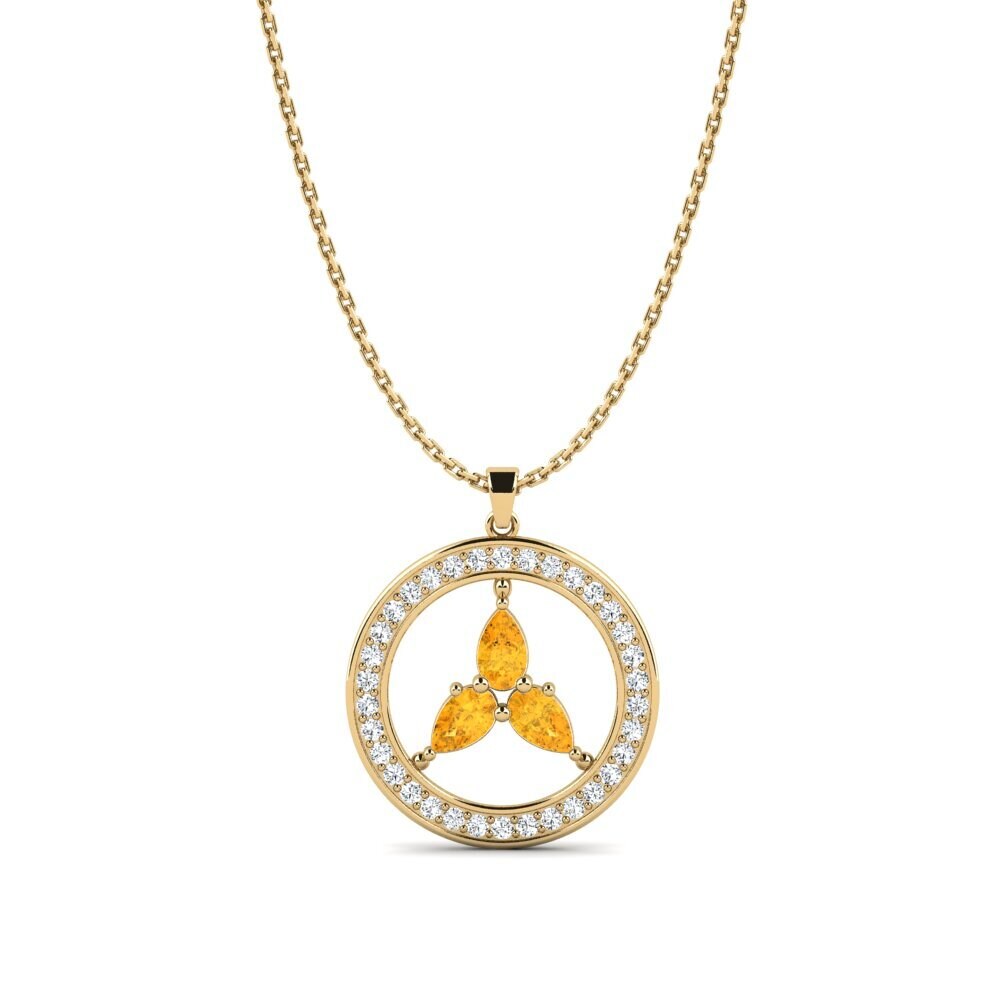 Citrine Women's Pendant Arqui