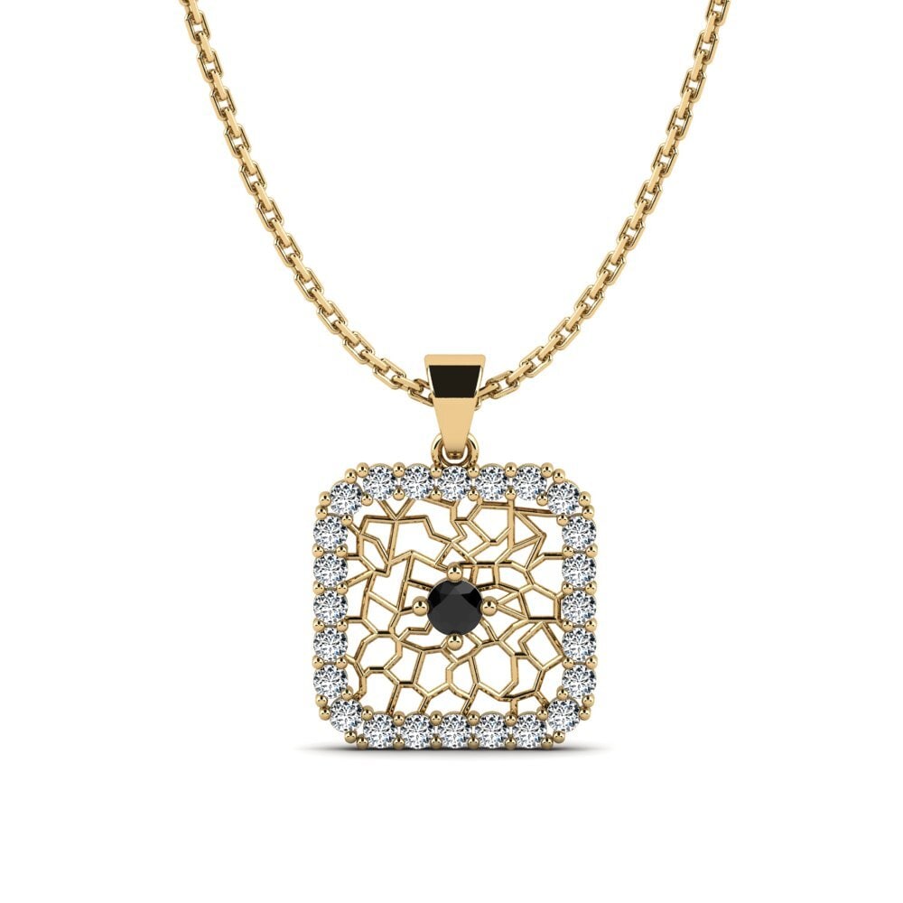 Black Onyx Women's Pendant Brehat