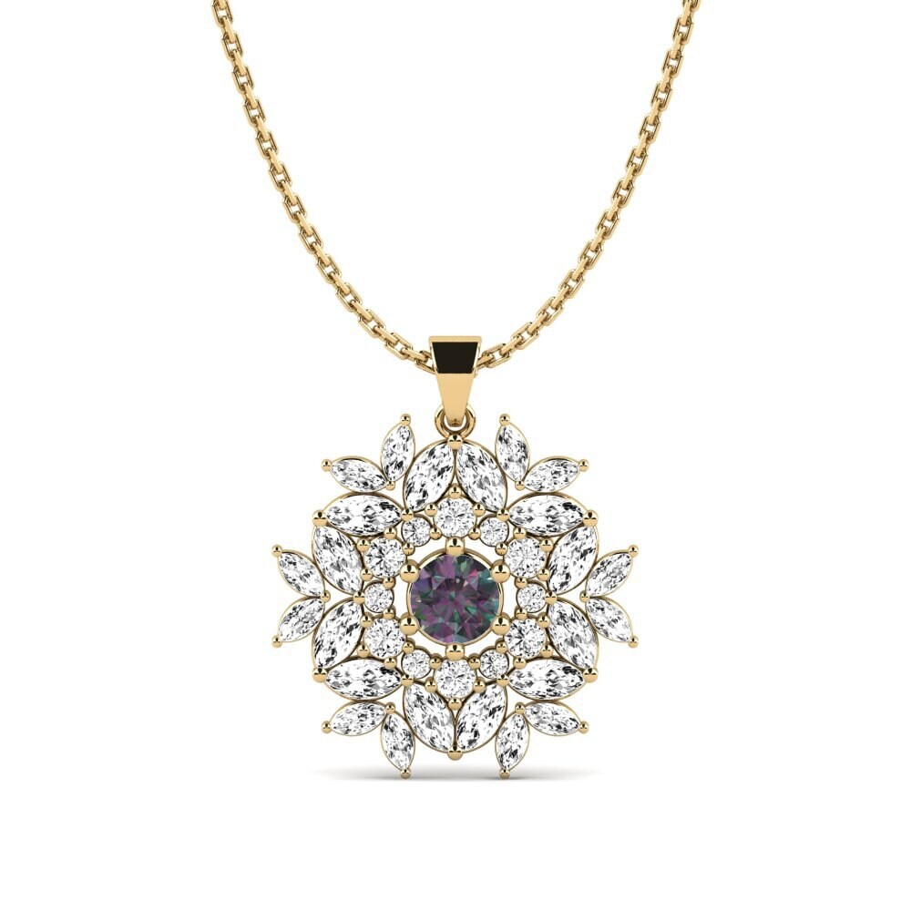 Mystic Topaz Women's Pendant Cnytta