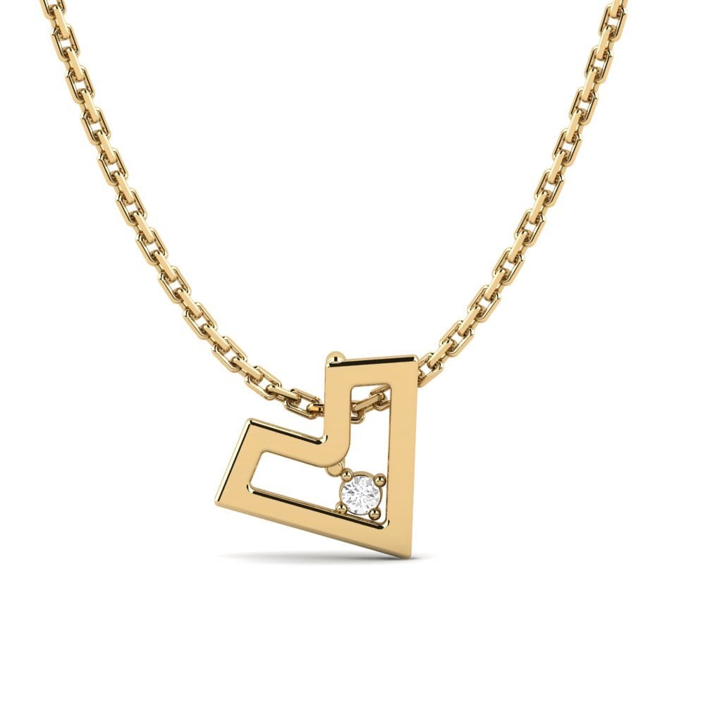 White sapphire Women's Pendant Proviea