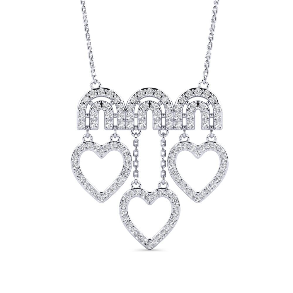 Diamante cultivado en laboratorio Collar de Mujer Swamp