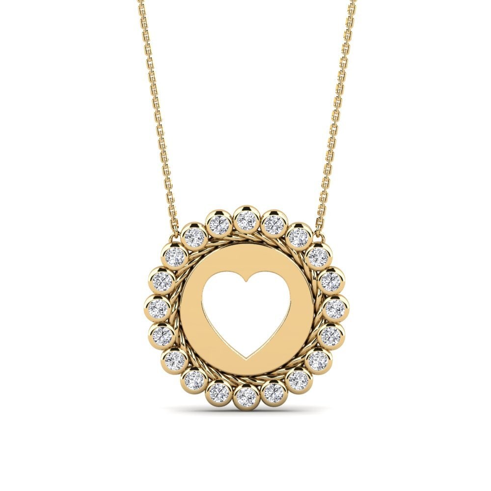 Diamante cultivado en laboratorio Collar de Mujer Woni
