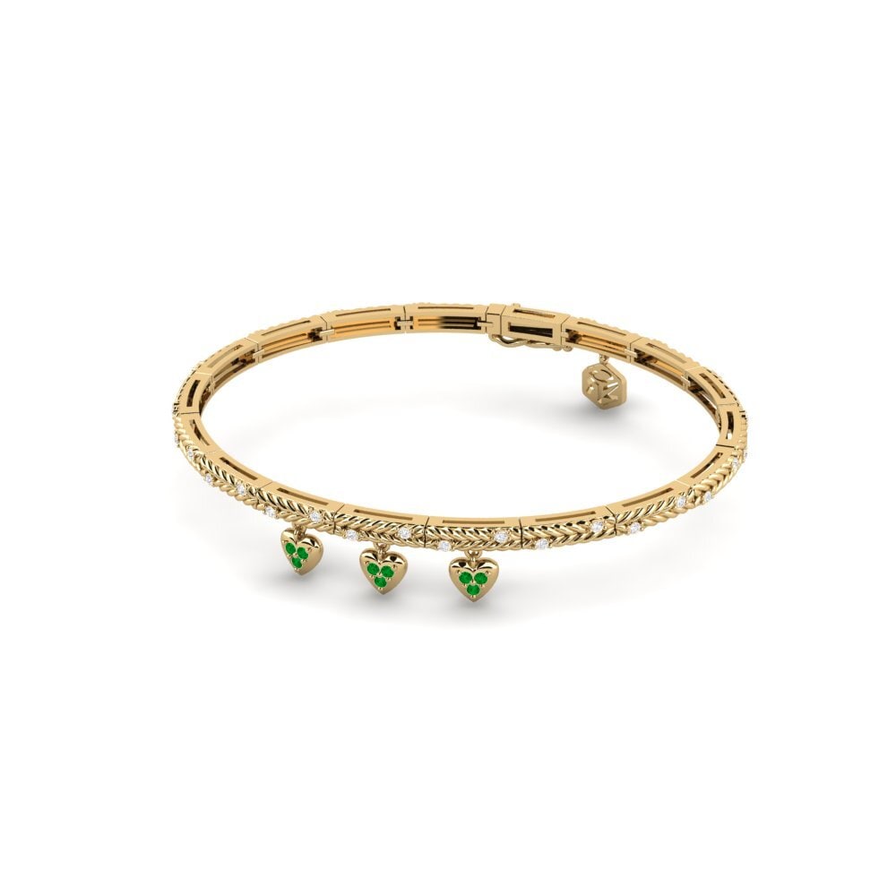 Ronde Émeraude Bracelet pour femme Albufeira