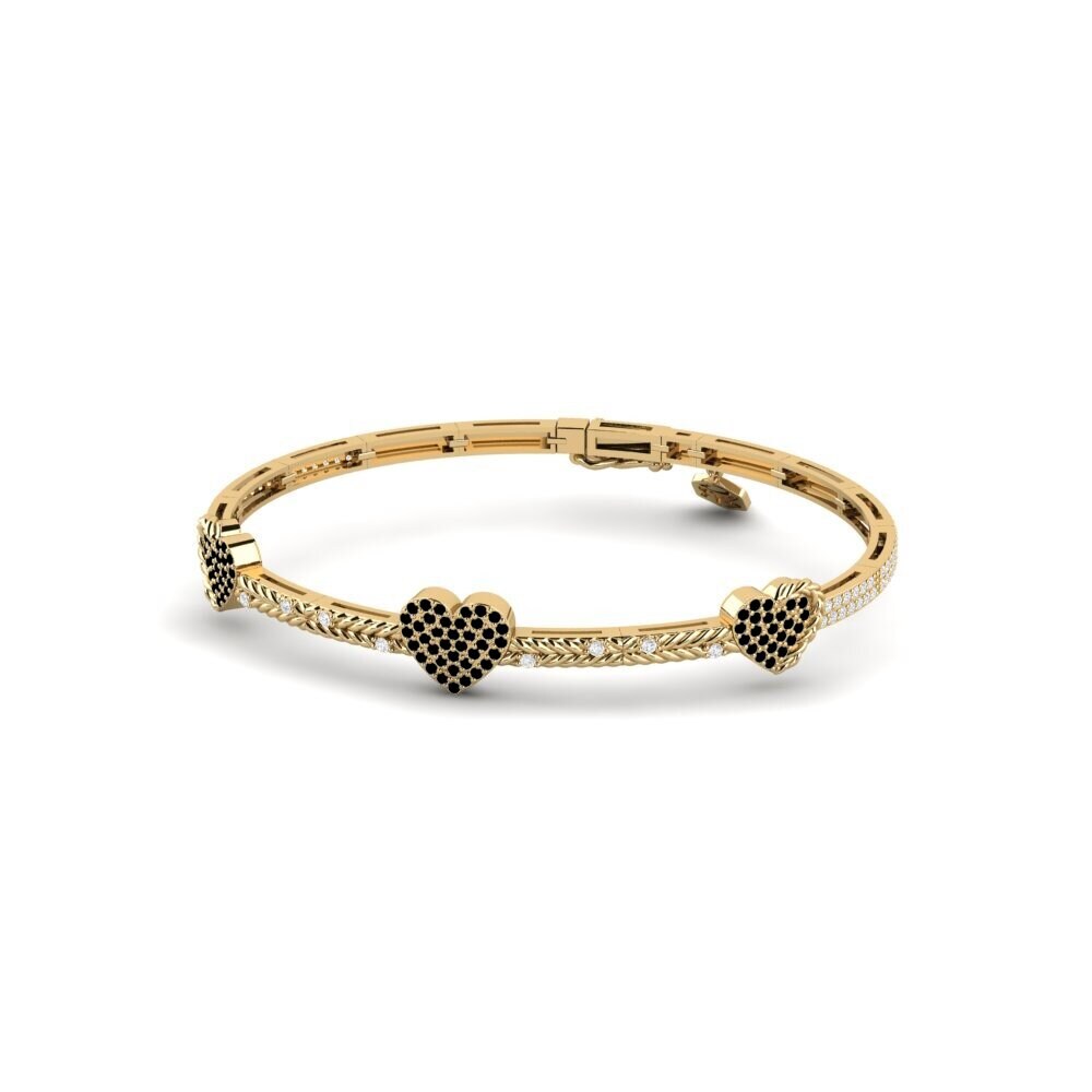 Onyx Noir Bracelet pour femme Amovoce