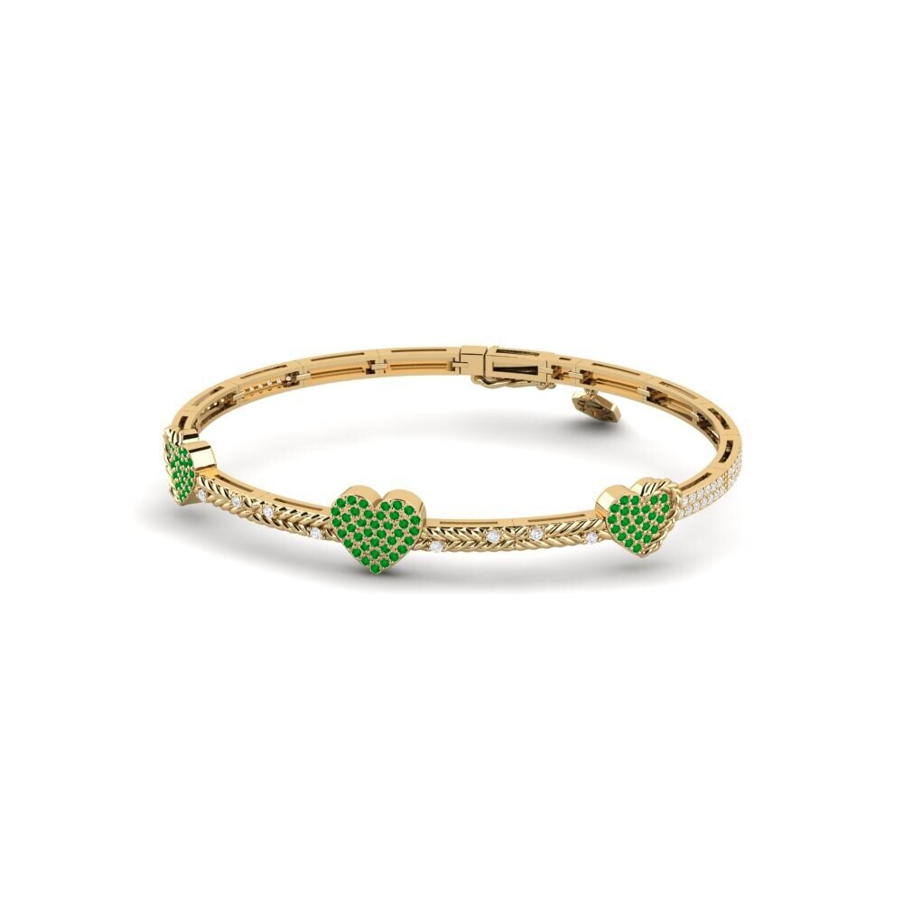 Émeraude Bracelet pour femme Amovoce