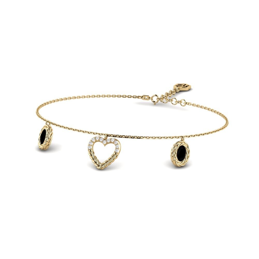 Onyx Noir Bracelet pour femme Attock