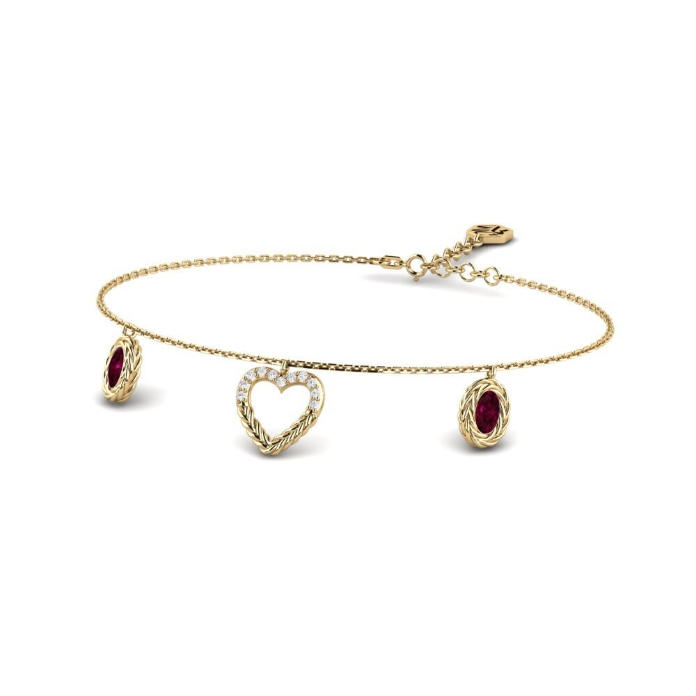 Grenat de Rhodolite Bracelet pour femme Attock