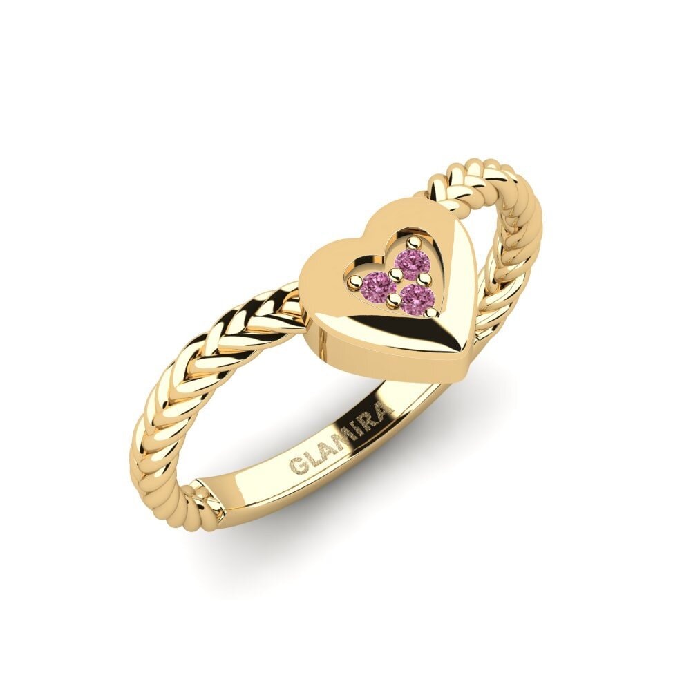 Grenat de Rhodolite Anneau rose Azinhal