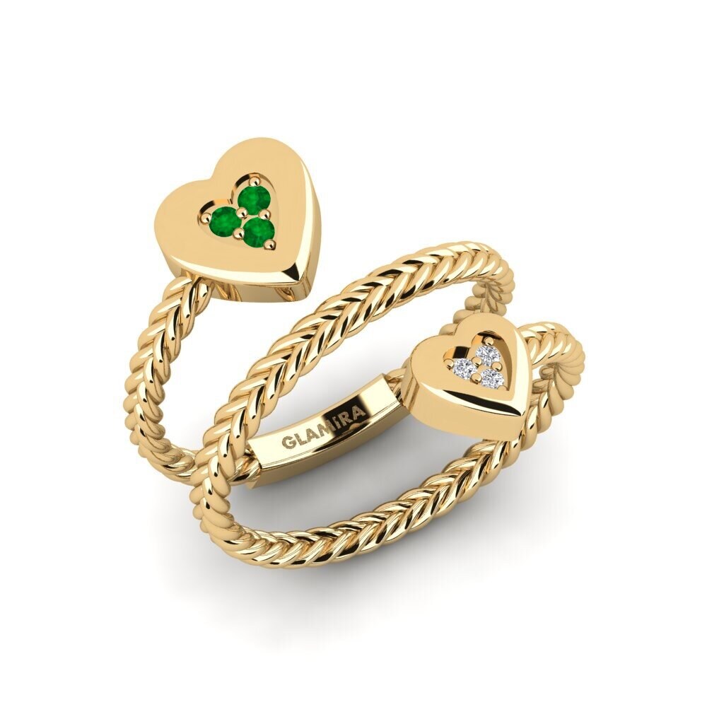 Émeraude Bague Bolton
