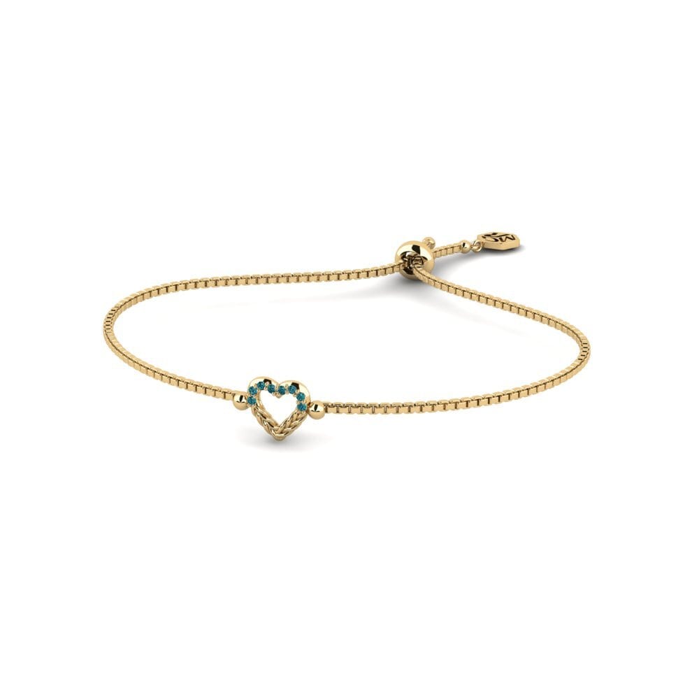 Diamant Bleu Bracelet pour femme Bonthe