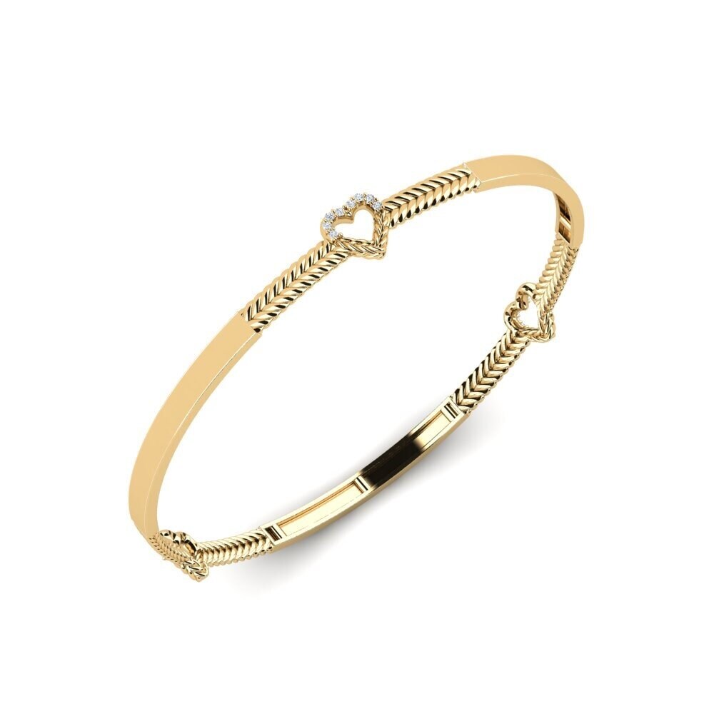 Zircone Bracelet jonc femme Bunumbu