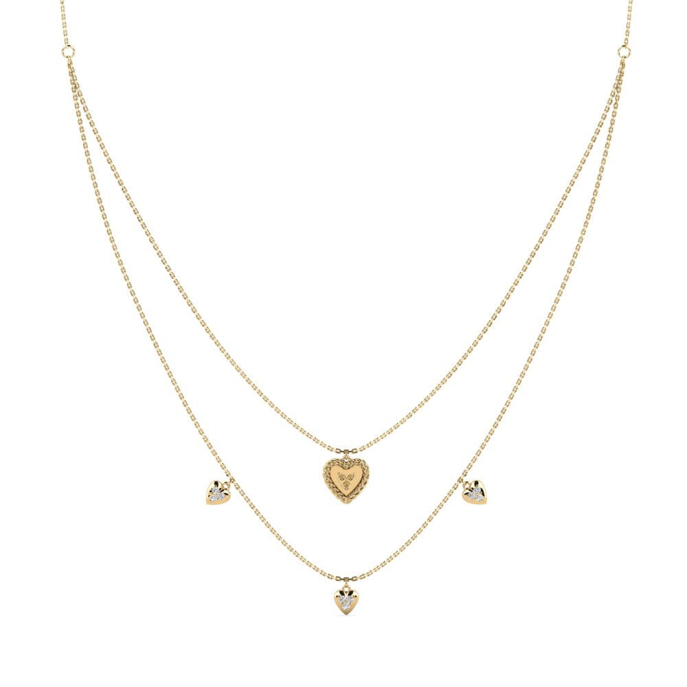 Brown Diamond Women's Necklace Carvoeiros