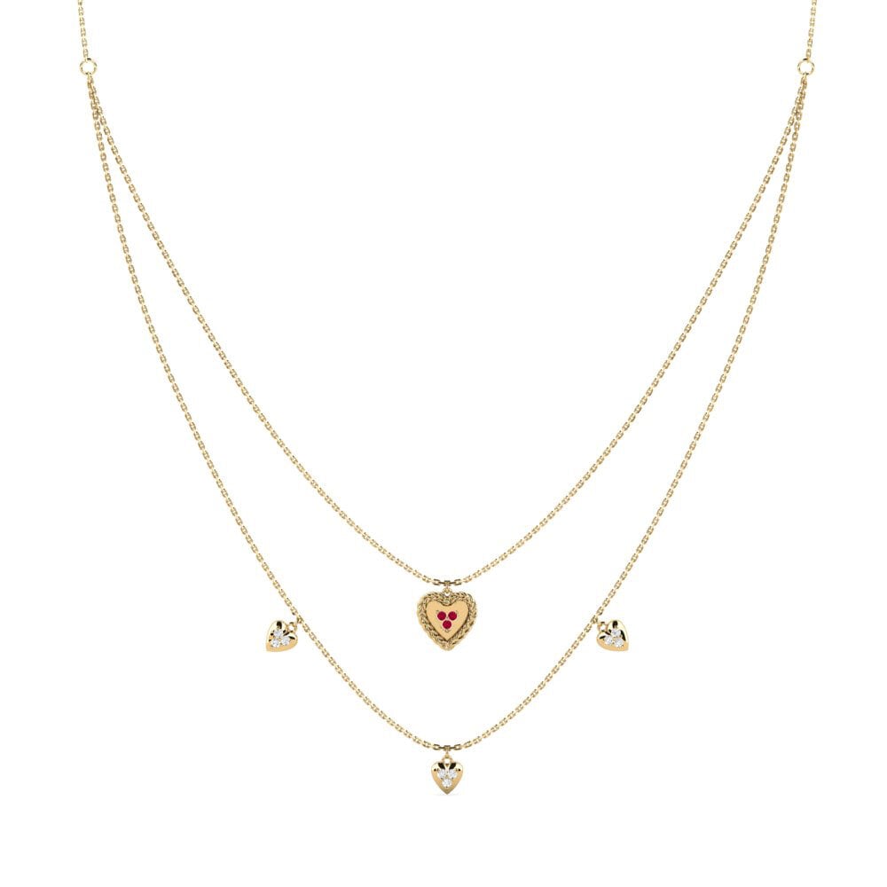 Ruby Women's Necklace Carvoeiros