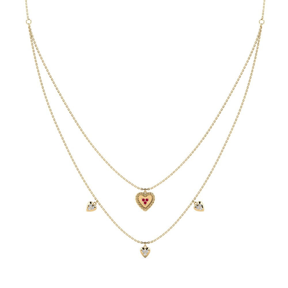 Ruby Women's Necklace Carvoeiros