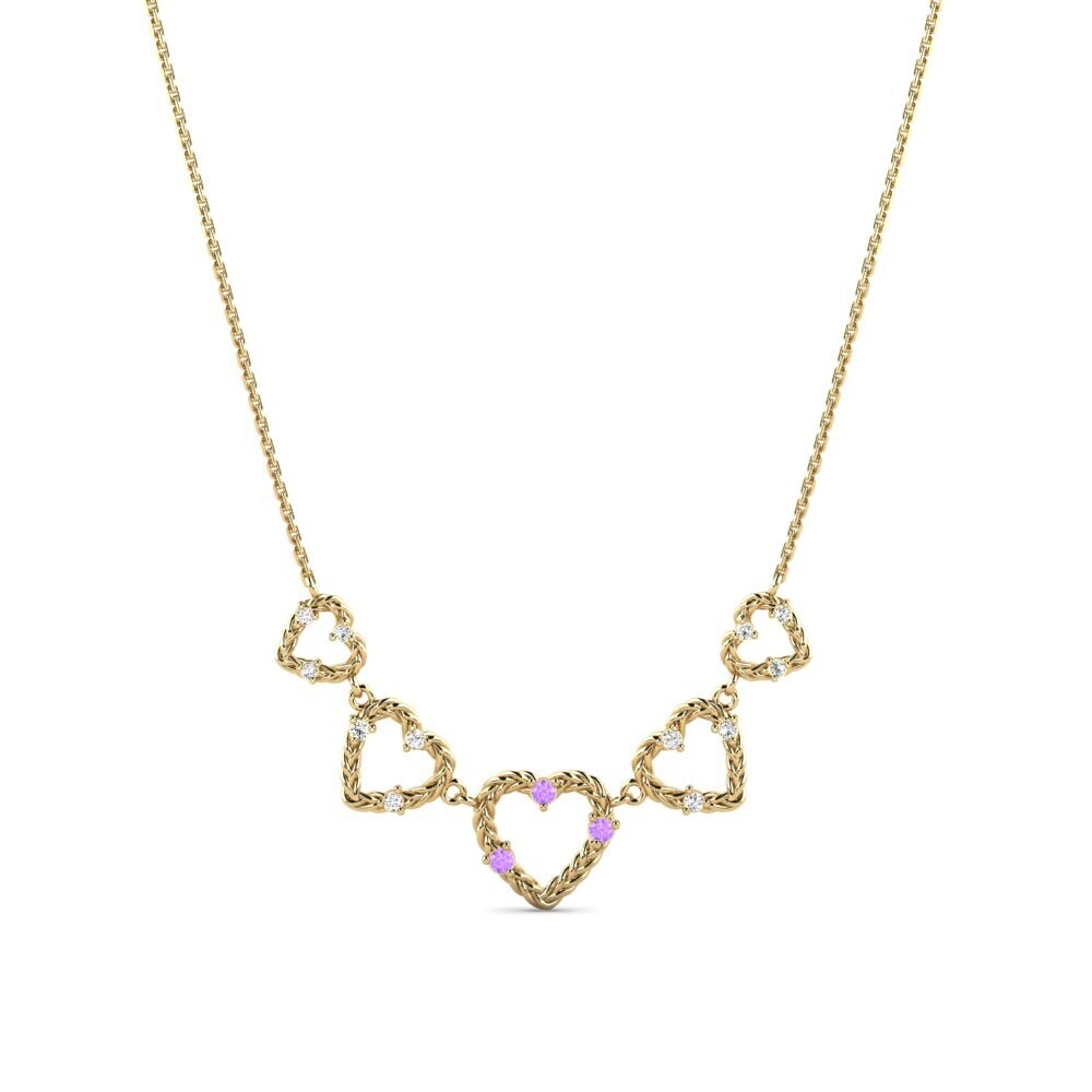 Amethyst Women's Necklace Croxteth