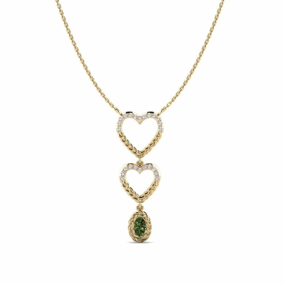 Green Sapphire Women's Necklace Daharki