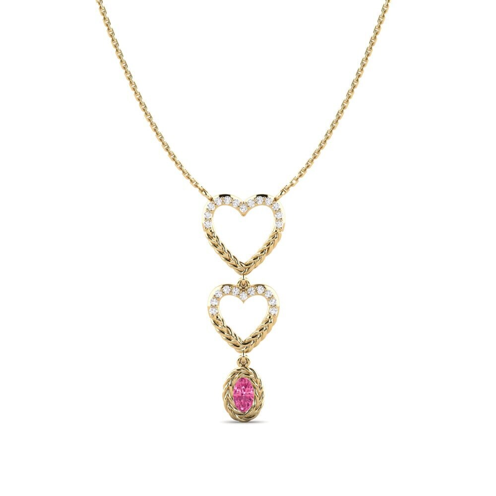 Pink Tourmaline Women's Necklace Daharki