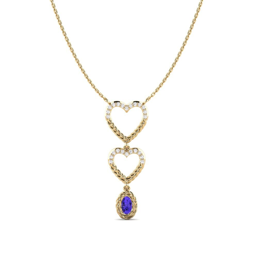 Oval Tanzanite Women's Necklace Daharki