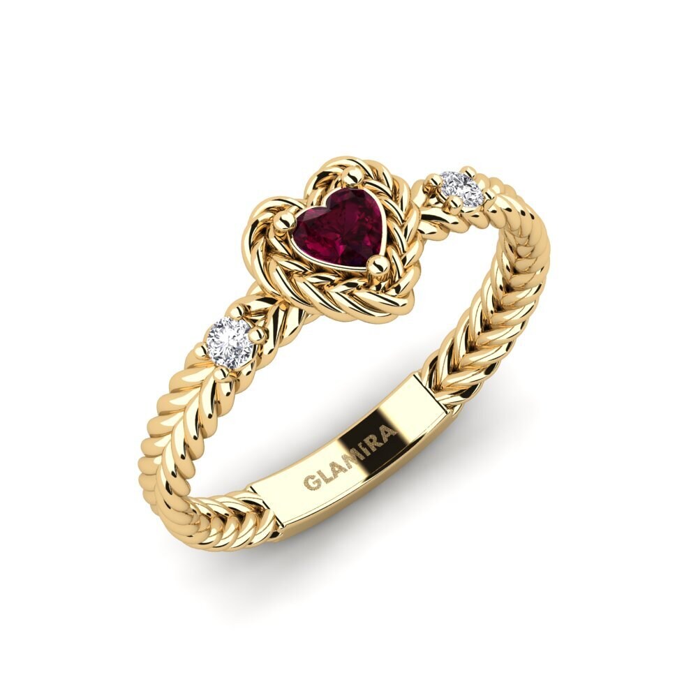 Rhodolite Garnet Ring Dolcetto