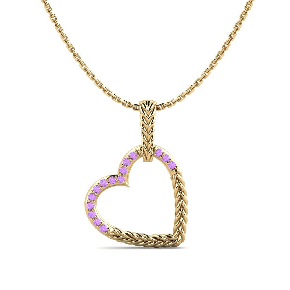Amethyst Women's Pendant Gojra