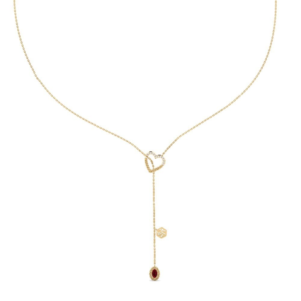 Ruby Women's Necklace Kamakwie