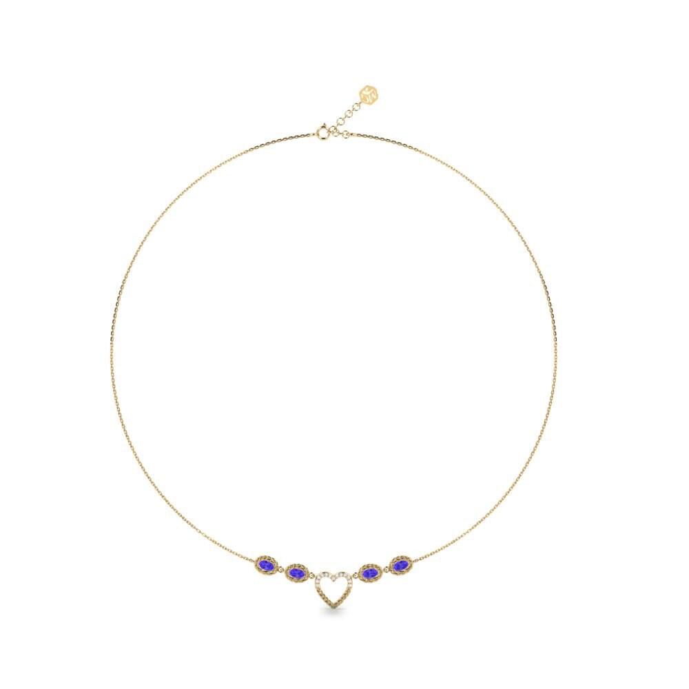 Oval Tanzanite Women's Necklace Kenema